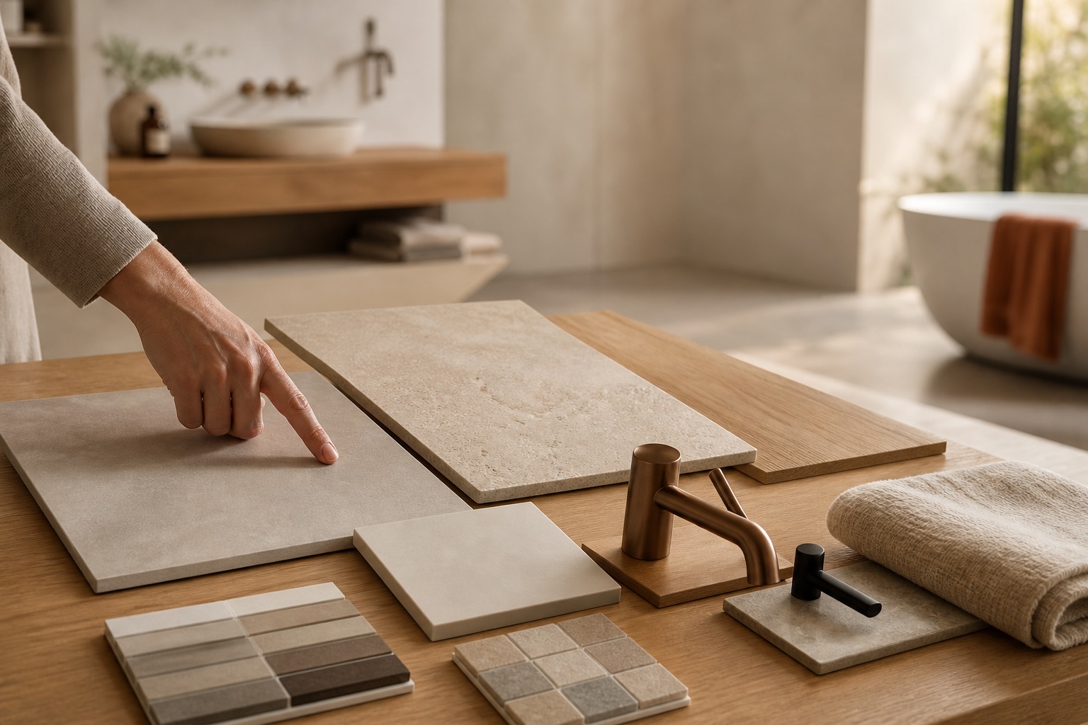 Materialbemusterung – visualisierte Badidee